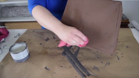 DIY Leather Painting