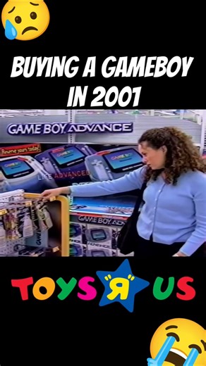 Buying A Gameboy Advance In 2001! #shorts