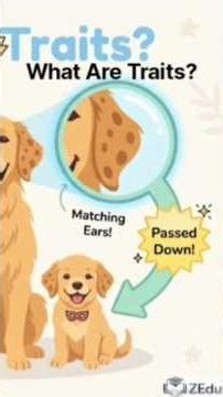 What are traits? How do inherited traits help living things? #discover #ديسكفر #education #grade3