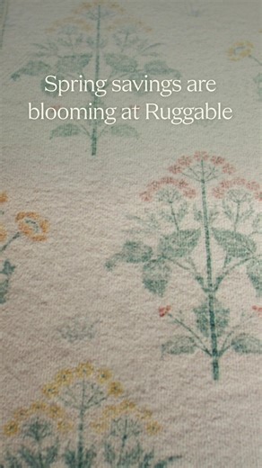 Spring into savings with up to 20% off sitewide free shipping. Don't miss out! | Ruggable