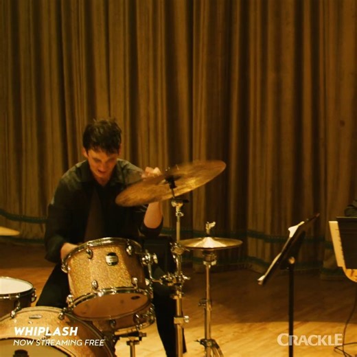 Wait for his cue and don't even think about rushing or dragging. Watch Miles Teller and J.K. Simmons in Whiplash, now streaming free on Crackle. | Crackle