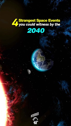 4 strangest future space events you could witness by the year 2040. ✌Check our pinned comment for more insights on these events… Follow us for more amazing Space and Astronomy content! #SpaceNews #astronomy #solarsystem #solareclipse2024 #viralvideoシ #viralreelsシ #trendingreelsvideo | Modern Sciencex