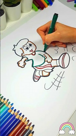 Como dibujar un Jugador de fútbol | DIBUJOS DIVERTIDOS | Dibujos faciles