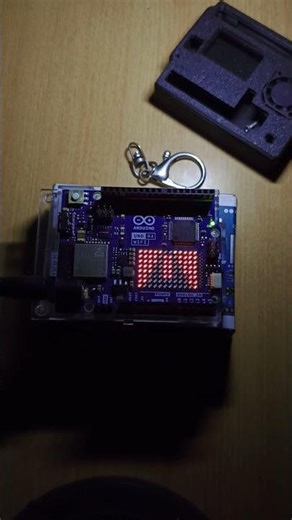 Arduino uno R4 wifi led matrix animation #arduino #arduinoproject #arduinouno #education #shorts