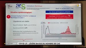 [Covid-19 en Martinique] Les chiffres de l'ARS indiquent une baisse mais la plus grande prudence est recommandée et la campagne de vaccination devrait s'accentuer. (Re)voir le reportage de Stéphanie Octavia et Aurélie Treuil https://la1ere.francetvinfo.fr/martinique/coronavirus-en-martinique-nouveaux-cas-du-4-au-10-janvier-2021-911010.html | Martinique la 1ère