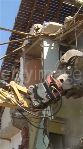 Demolition of apartment 