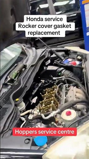 Honda service | rocker cover gasket replacement | hoppers service centre