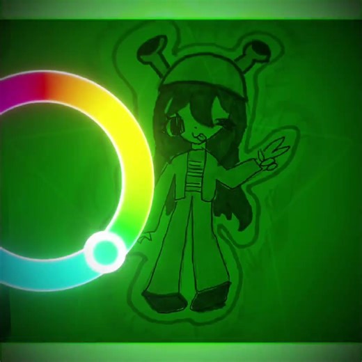 Chinese color wheel collab with shrek-ity