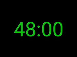 48 Minute Timer