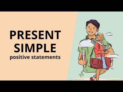 Present Simple Tense | Positive Statements | Best ESL Resources 👍👍👍