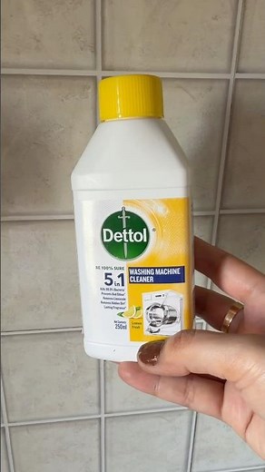 Dettol washing machine cleaner review