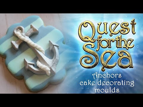 Anchors Cake Decorating Mould Quick How To