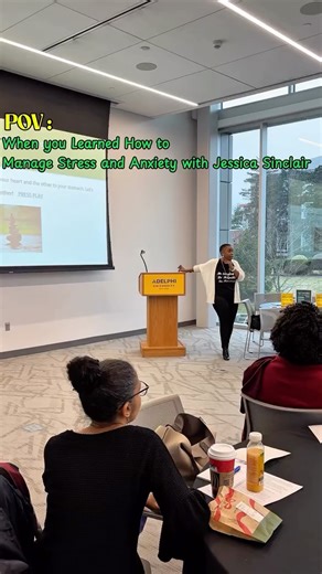 @itsjessicasinclair on Instagram: "It’s not about performing it’s about owning your authenticity. During my session @jackandjillnassaucounty Teen Conference. I talked to the parents about reconnecting with themselves. To be unapologetic about recreating a life that incorporates wellbeing and self care. Be authentically YOU. . . Thank you for the edits @pilot_0mar 🔥 #selfcareroutine #authentic #workshopfacilitator #itsjessicasinclair #jackandjill"