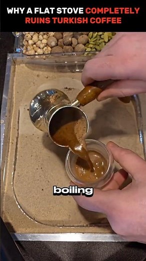 The real reason this coffee is brewed in sand...