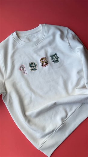 Jenny ~ Embroidery Art, Design & Crafts on Instagram: "Numbers - Reverse Appliqué 🧡 It’s a simple back stitch around each letter so it’s very easy for beginners too! . . #reverseappliqué #appliqué #upcycledclothing #upcycledfashion #embroideredflowers #embroideredclothing #embroidereddenim #embroideredclothes #embroideredflorals #learntoembroider #mindfulart #slowstitching #sewingproject #embroiderypatterns #bordadolivre #createdtocreate #diycrafts #slowcraft #dmcthreads #dmcembroidery #