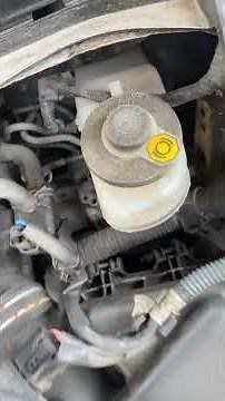 how to add brake fluid to your vehicle #brake #brakefluid #scion #toyota #car #day #mechanic #dot