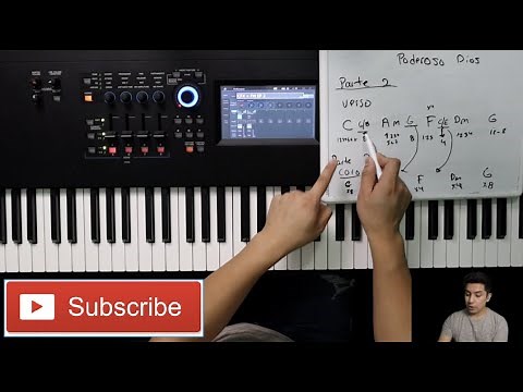 Poderoso Dios - Marco Witt - Acordes y Tiempo Piano Tutorial