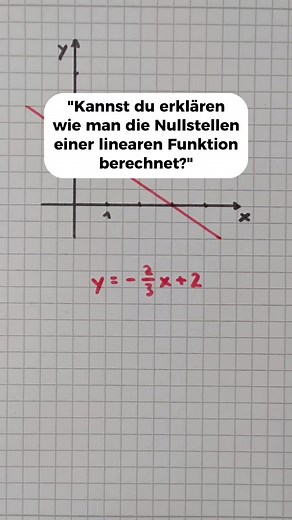 21K views · 90 reactions | Nullstelle berechnen einfach erklärt 邏 #linearefunktion #nullstelle #analysis #funktionen #matheerklärt #einfacherklärt | Mathe by stud3s | Facebook