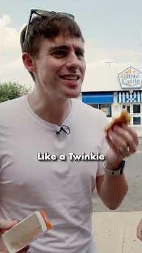 Two Brits try White Castle Sliders for the first time!