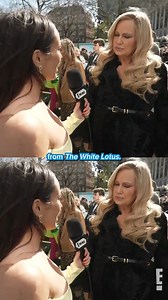 636K views · 8.9K reactions | Jennifer Coolidge shares her thoughts on *that* #WhiteLotus brother scene.  | E! News | Facebook