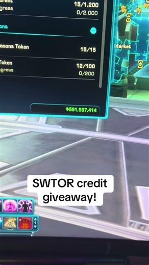 SWTOR credit giveaway?