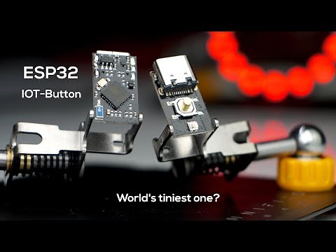 Picoclick C3T - the smallest ESP32-C3 based IOT button | assembly & tests | makermoekoe