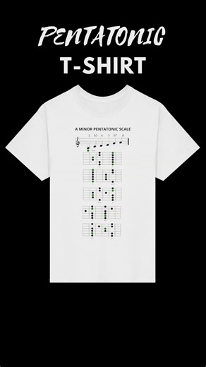 A Minor Pentatonic T-SHIRT