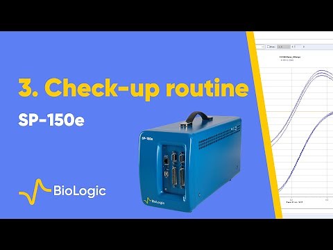 Initial checkup - Getting started on the SP-150e - BioLogic
