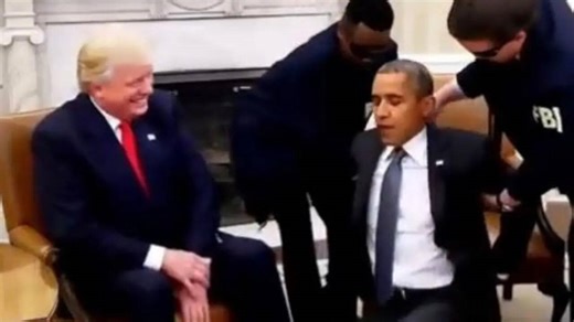 Trump's Latest Jibe At Democrats: AI Video Of Obama's Arrest in Oval Office