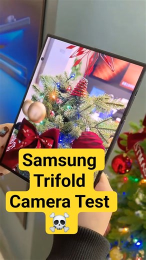 Samsung Galaxy Trifold Camera Test #samsung #trifoldphone #galaxy
