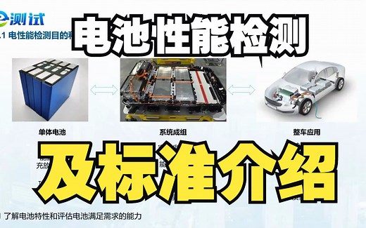 电池性能检测及标准介绍（二）