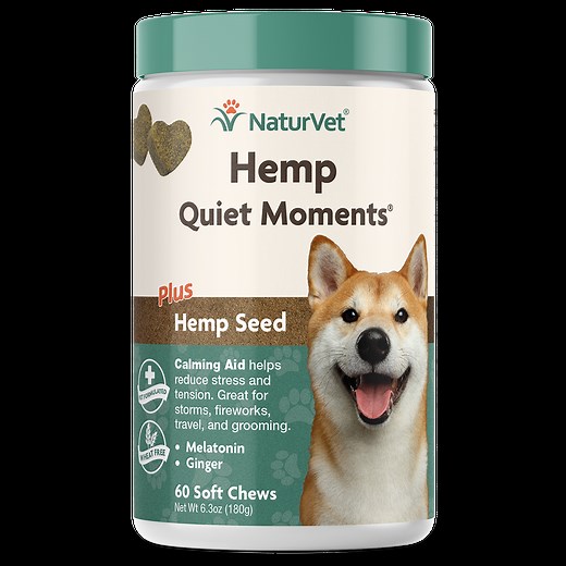 Dog Calming Chews with Hemp - NaturVet®