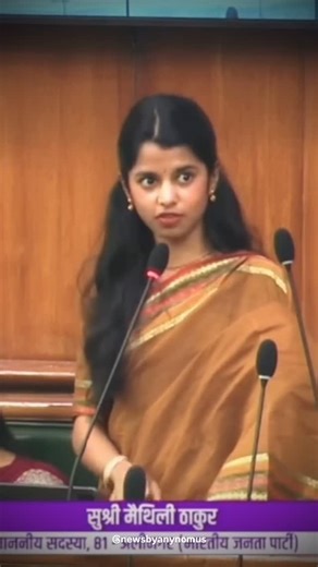 || Anynomus ||👀 on Instagram: "Popular folk singer Maithili Thakur recently grabbed public attention after raising important questions while interacting with Bihar’s Health Minister Mangal Pandey. In the video, she is seen highlighting concerns related to healthcare facilities and public welfare, urging authorities to address the issues responsibly. Her candid and respectful approach has sparked widespread discussions online, with many praising her for voicing public concerns and holding leader