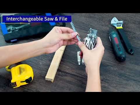 ROCKTOL SK05 29-in-1 Heavy-duty Multitool with Replaceable Wire Cutters and Saws