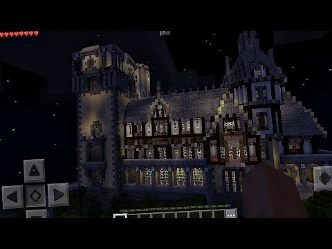 The CRAZIEST Seed Ever - Zombie Castle Seed in Minecraft Pocket Edition