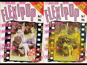 THE JAM Pop Art Poem & Boy About Town (Flexipop)