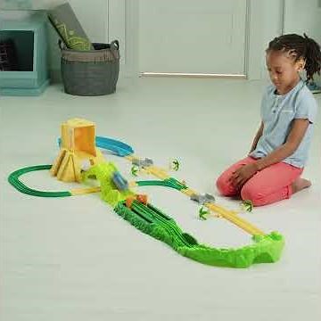 Thomas & Friends Track Master Turbo Jungle Set | Mattel