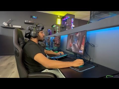 Gamers playing at 404 Gaming Lounge
