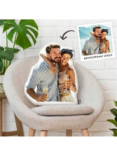 1pc Customized Photo Throw Pillow, Double-Sided High Definition Printing, Memorial Human Or Pet Design, Modern Style, Zipper Closure, Machine Washable, Digital Printing, Ideal Gift For All Seasons Washable Cozy Birthdays Children's Day Father's Day, For Graduation, For Christmas, For Weddings, For Housewarming Sofa, Bed, Car, Tea Room, Bedroom, Living Room, Breathable,Lightweight,Washable,Funny,Cute,Love,Soft,Comfortable,Elegant,Simple,Custom,Personalized,Unique,Ideal Gifts For Him,Ideal Gifts F