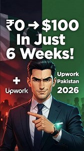I Made My First $100 on Upwork from Pakistan – Exact Steps for Beginners in 2026