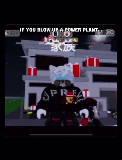 IF YOU BLOW UP A POWER PLANT...発電所を爆発したら...#roblox#capcut#ブルックヘブン