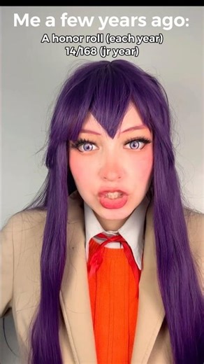 Your girl used to be hardcore (DDLC Yuri Cosplay)