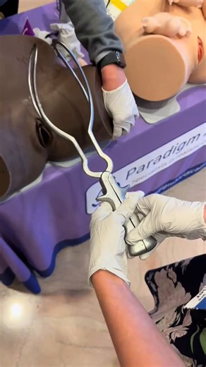 Forceps delivery has to be one of the most dangerous and terrifying ways to deliver a baby.