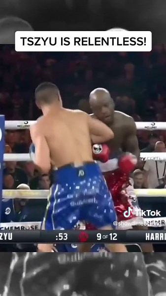 Tim Tszyu Dominates Tony Harrison with 9th Round Knockout