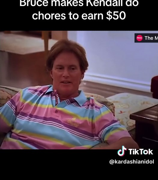 Bruce Makes Kendall Earn $50 by Doing Chores | Jenner Family Dynamics