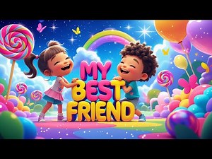 My Best Friend 💕 | Fun Friendship Song for Kids | Nursery Rhyme #kidssongs