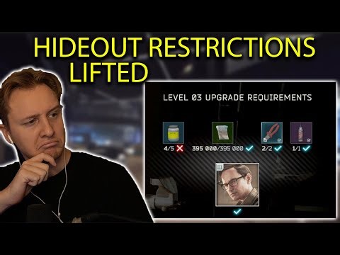 Hideout Buff, Fixes, Paid Drops and more