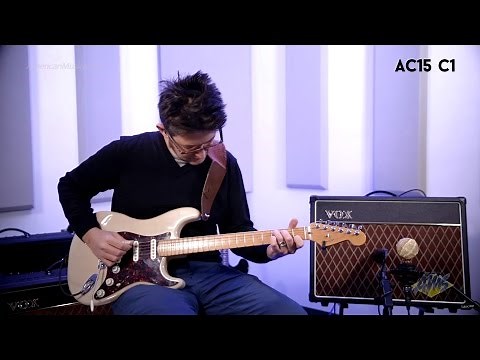 Vox AC15C1X Custom Guitar Combo Amplifier Performance - VOX AC15C1X