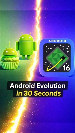 The Evolution of Android | From Cupcake to Android 16. | Then vs Now.
