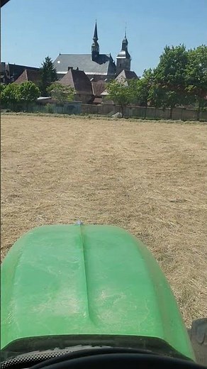 Fenaison 2026 Partie foin: On andaine #farming Andaineur Kuhn et autoguidage AOG